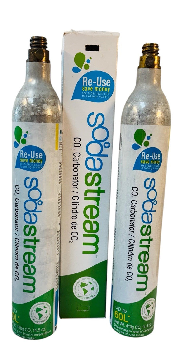 Sodastream Soda Maker Model A200 Black, Includes Starter Kit, with Bottles.