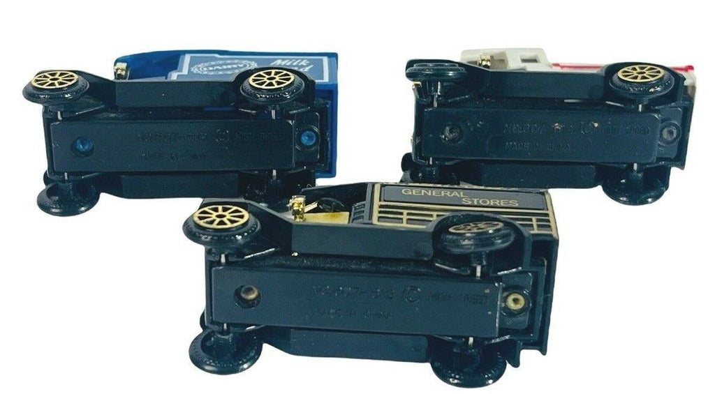 RARE Model Delivery Trucks w/Lifelike Sterling Wheel & Rubber Tires "3-Vintage".