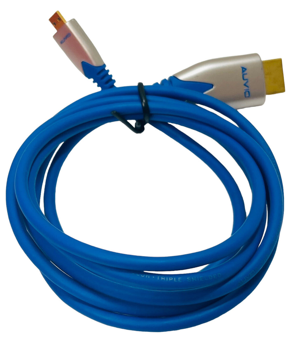 ALIVIO HDMI CABLE - HIGH SPEED 100P/1440P W/ETHERNET SUPPORTS TRIPLE SHIELDED