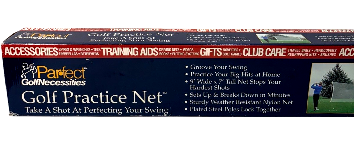 Golf Practice Net 9 ft x 7 ft Par~fect Golf Necessities "NEW"