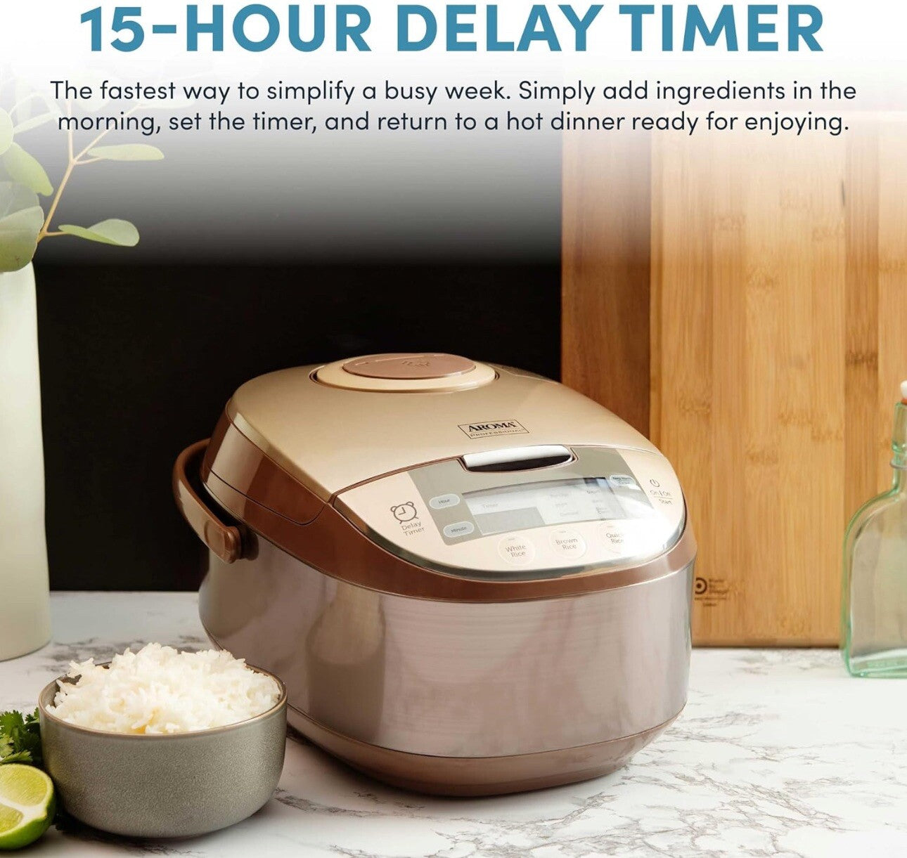SIMPLY MING TASI CONVECTION RICE (COPPER BRONZE) ARC-6506 ~ BRAND NEW