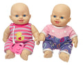 Girl Doll Anatomically Correct (Chubby Baby) 9" 946 TR-16, Lot Of 2 ~ PREOWNED