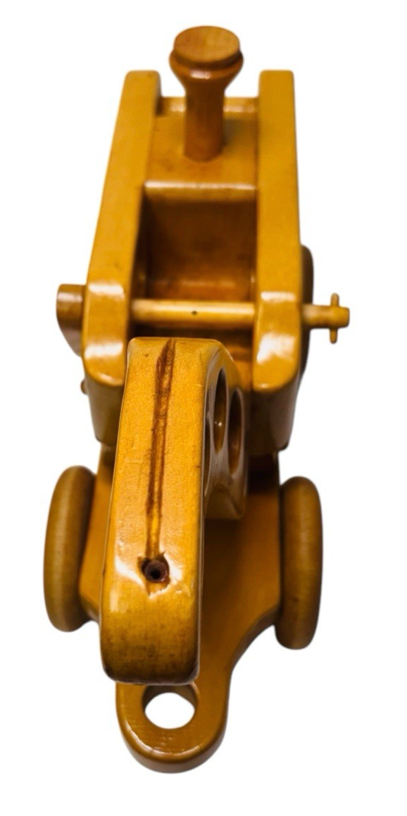 Handmade Oak Wooden Crane Trian Toy L 13'' X H 8'' X W 4'' Weight 2 lbs. By AFD