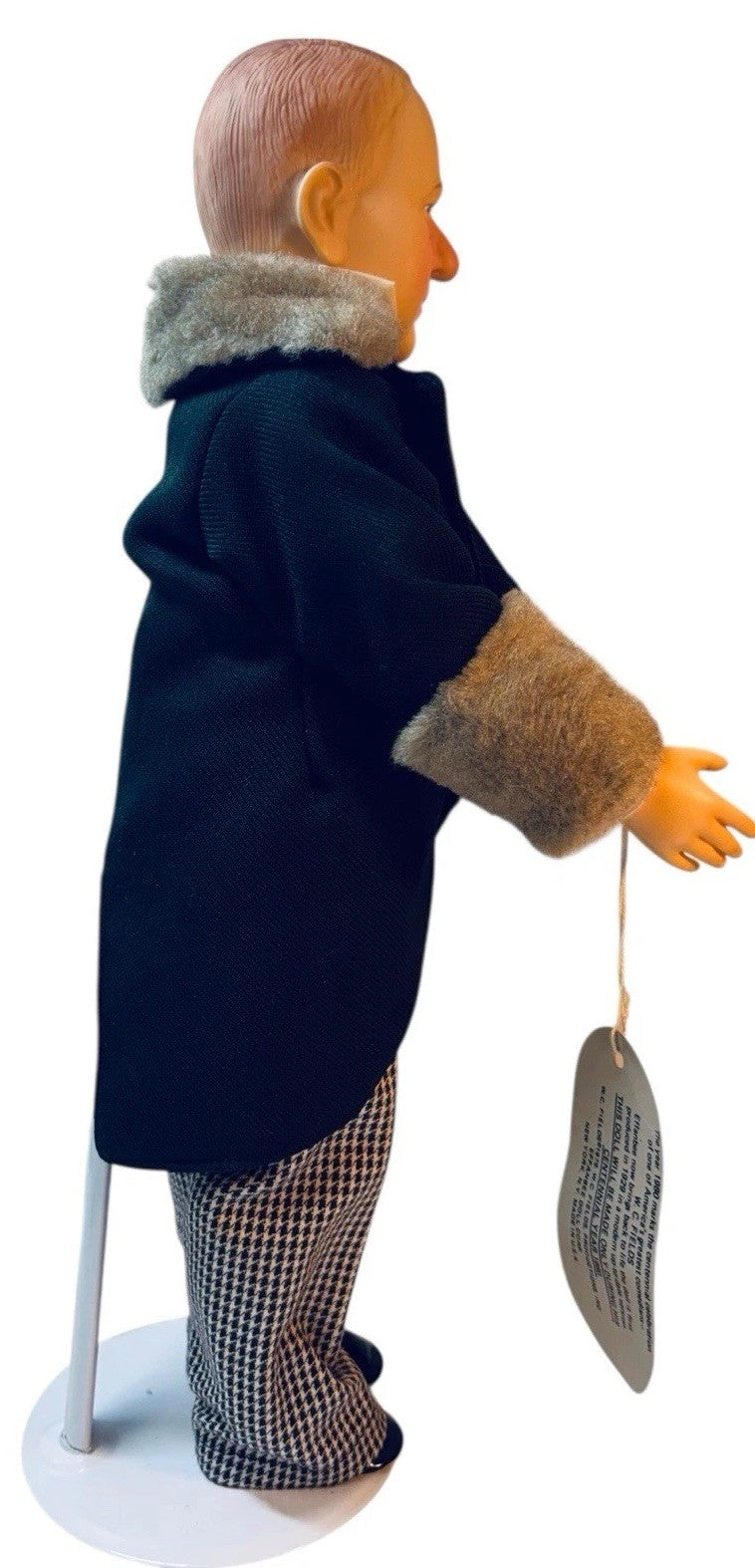 RARE W C FIELDS - CENTENNIAL DOLL - 1880 - MADE-1980 15-inches Tall