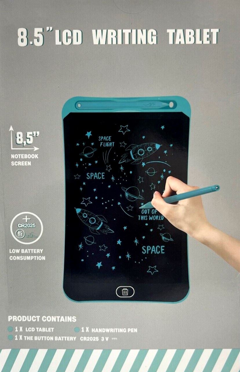 LCD Drawing Board For Kids Graffiti Sketchpad Tablet 8.5"