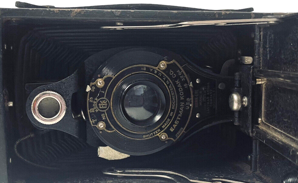 KODAK EASTERN NO. 2A FLODING CARTRIDGE HARK EYE METER MODEL 2. VINTAGE/PREOWNED