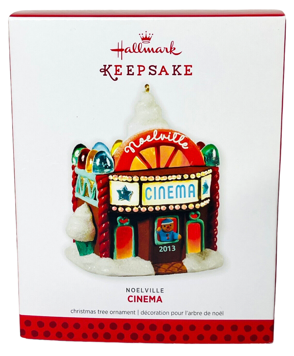 NEW Noelville Cinema 8th in Series 2013 Collectible Ornament - Hallmark Keepsake