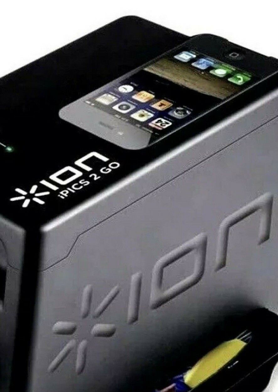 AUDIO SCANNER SCANS & TRANSFERS PHOTOS/SLIDES/NEGATIVES DIRECTLY TO IPHONE