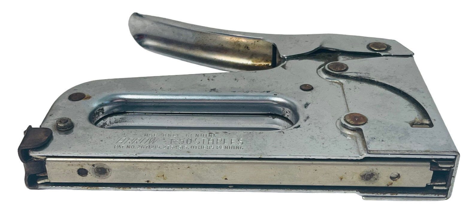 ARROW T50 Pro Heavy Duty Staple Gun ~ Stainless Steel ~ MADE IN USA