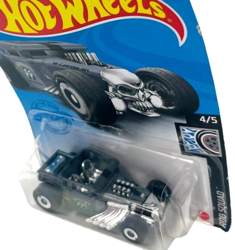 BONE SHAKER 4/5 ROD SQUAD 1:64 ~ 2005 MATTEL ~ Hot Wheels #161 ~ NEW
