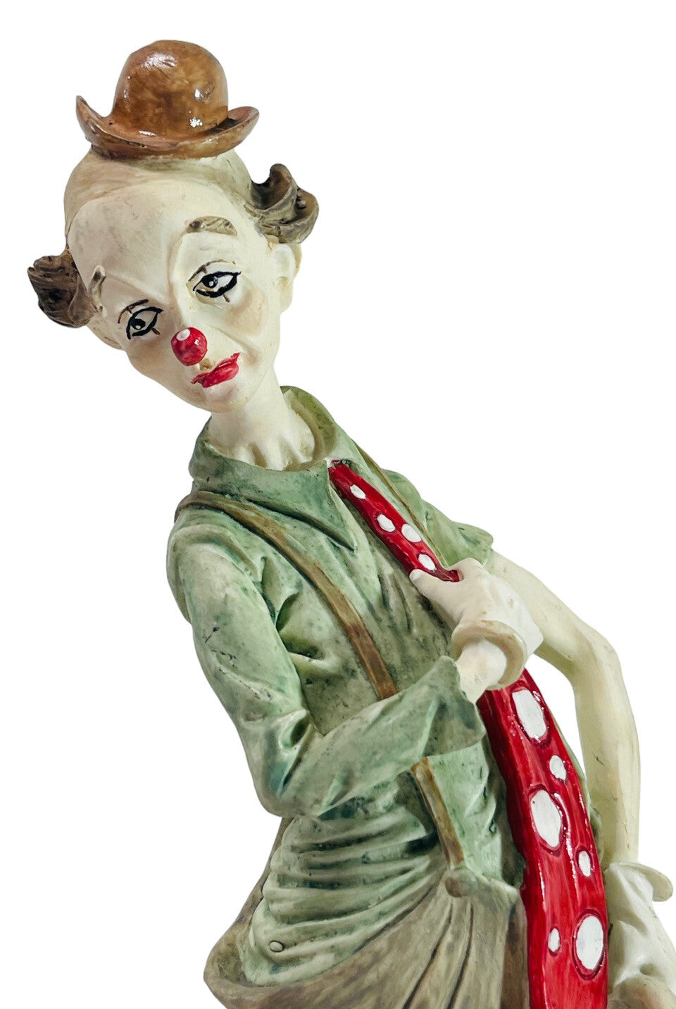 The Mirella Collection Hobo The Clown w/Poddle Dog ~ Free Standing Figurine MINT