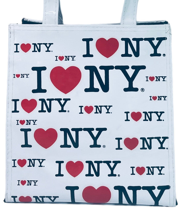 CM CITY BAGS I❤️NY TOTE, H 9” X  L 8” X W 4” W, HAND STRAPS 17” ~ NEW W/TAGS.