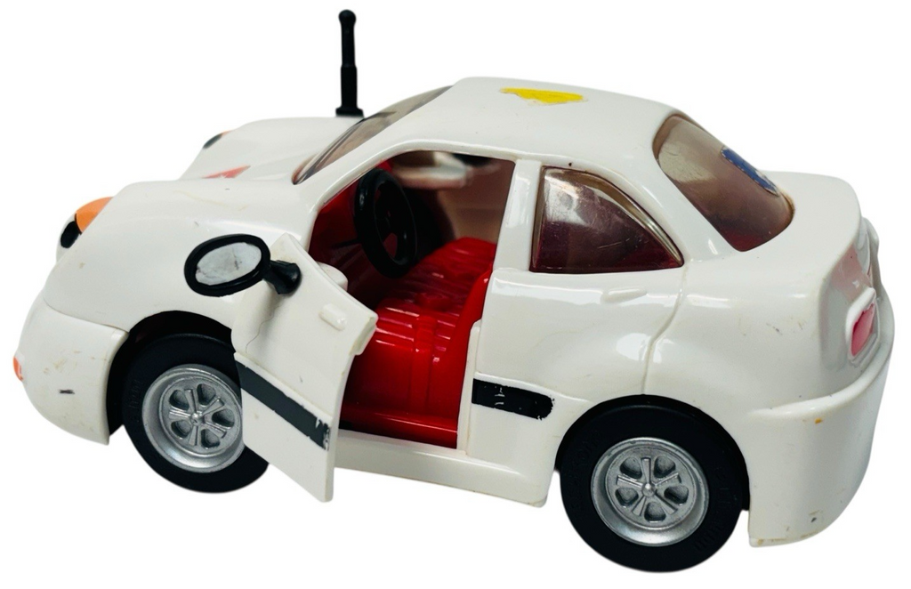 VINTAGE CHEVRON CAR #1 SAM SEDAN 1996 WHITE ~ Preowned.