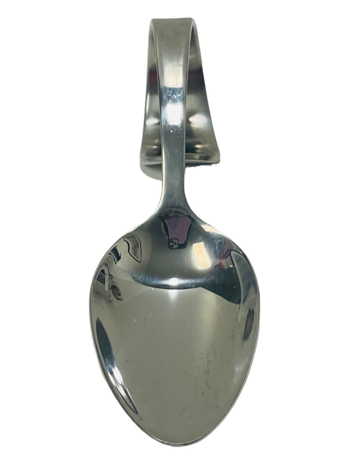 Cambridge STAINLESS-STEEL Tasting Spoon & 2-Specialty Curve-Forks - PREOWNED