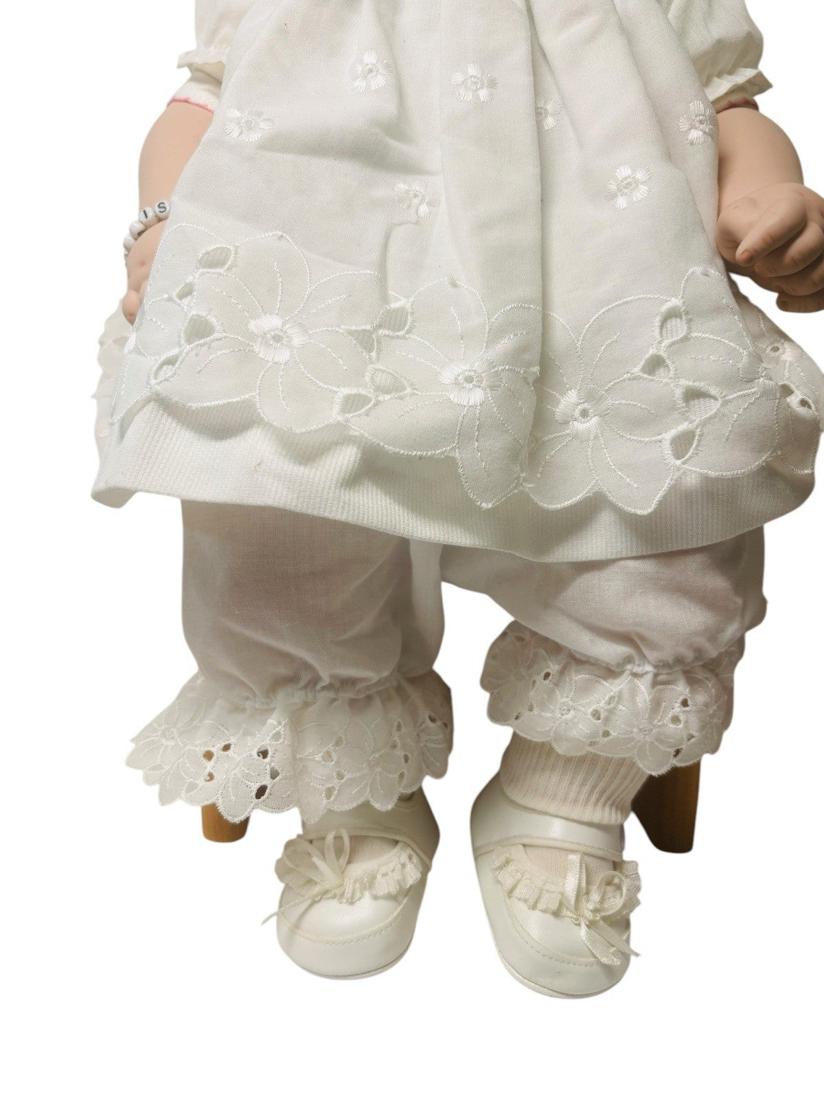 1988 Original Porcelain Doll Diasy ~Curly Blonde Hair ~ LifeLike ~ World Gallery