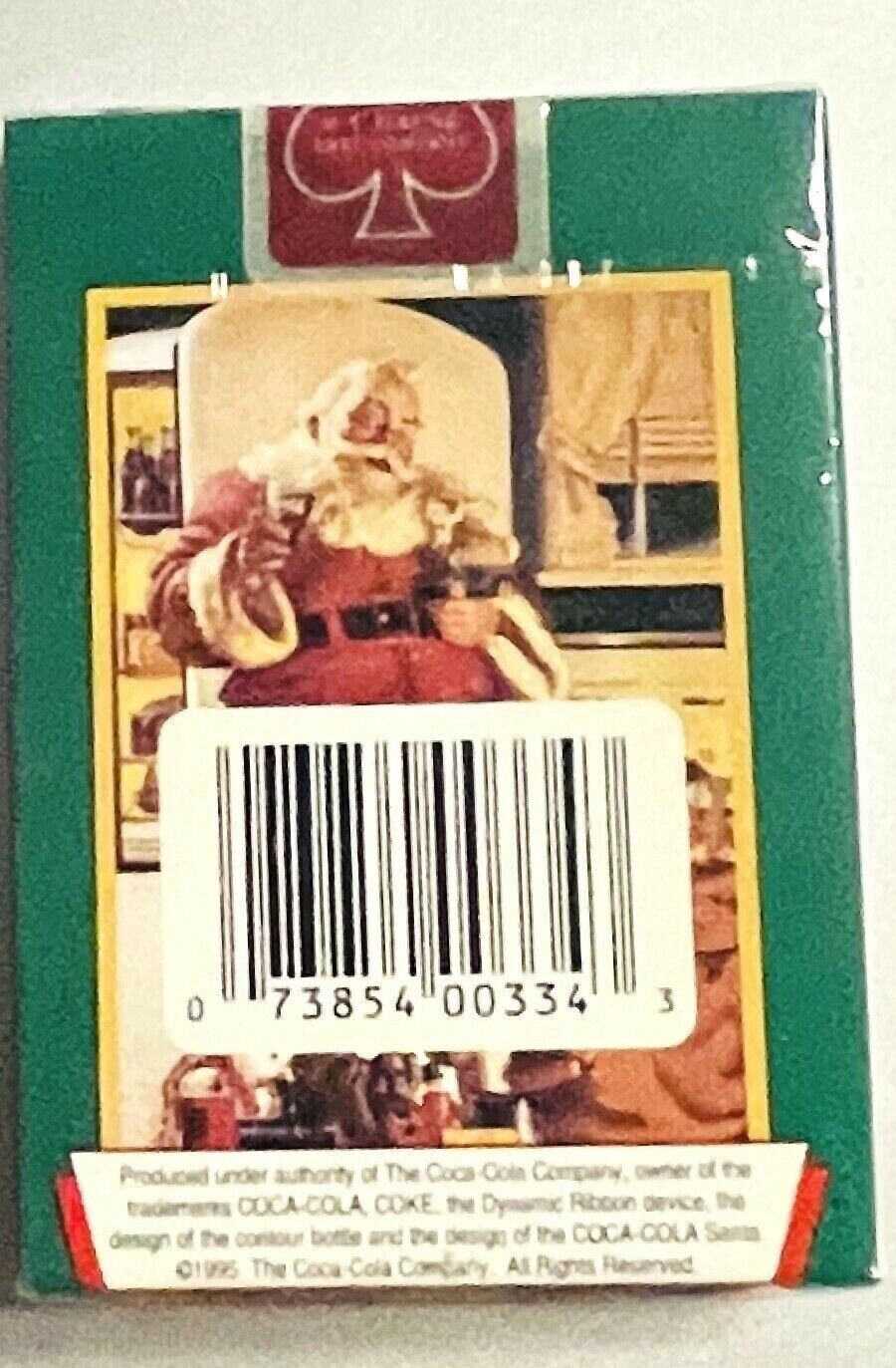 Collectible COCA-COLA Playing Cards-2 Decks w/Tin Can-Sealed, RARE 1994 ~ NEW.
