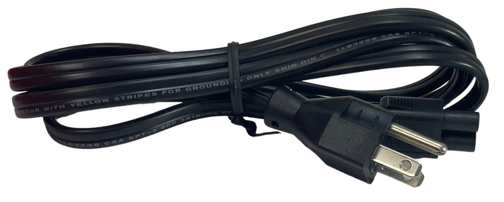 AC POWER SUPPLY CORD 3-PIN 3X18AWG HITACHIS.D. E81093 ~ HSD-022 ~ 6FT.