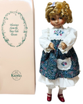 Dianna Effner Doll - Goldilocks 14" Tall - Porcelain (B29) Knowles
