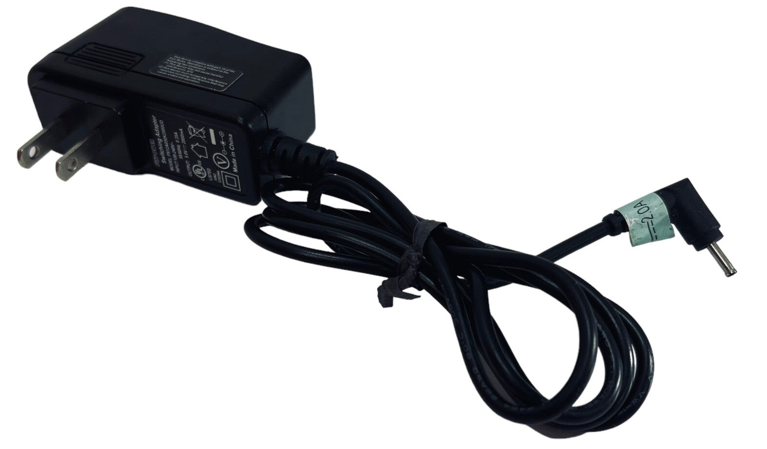FLYPOWER SWITCHING ADAPTER MODEL PS12A050K200UD, 5.0V---2000mA/240V 0.35AMP.