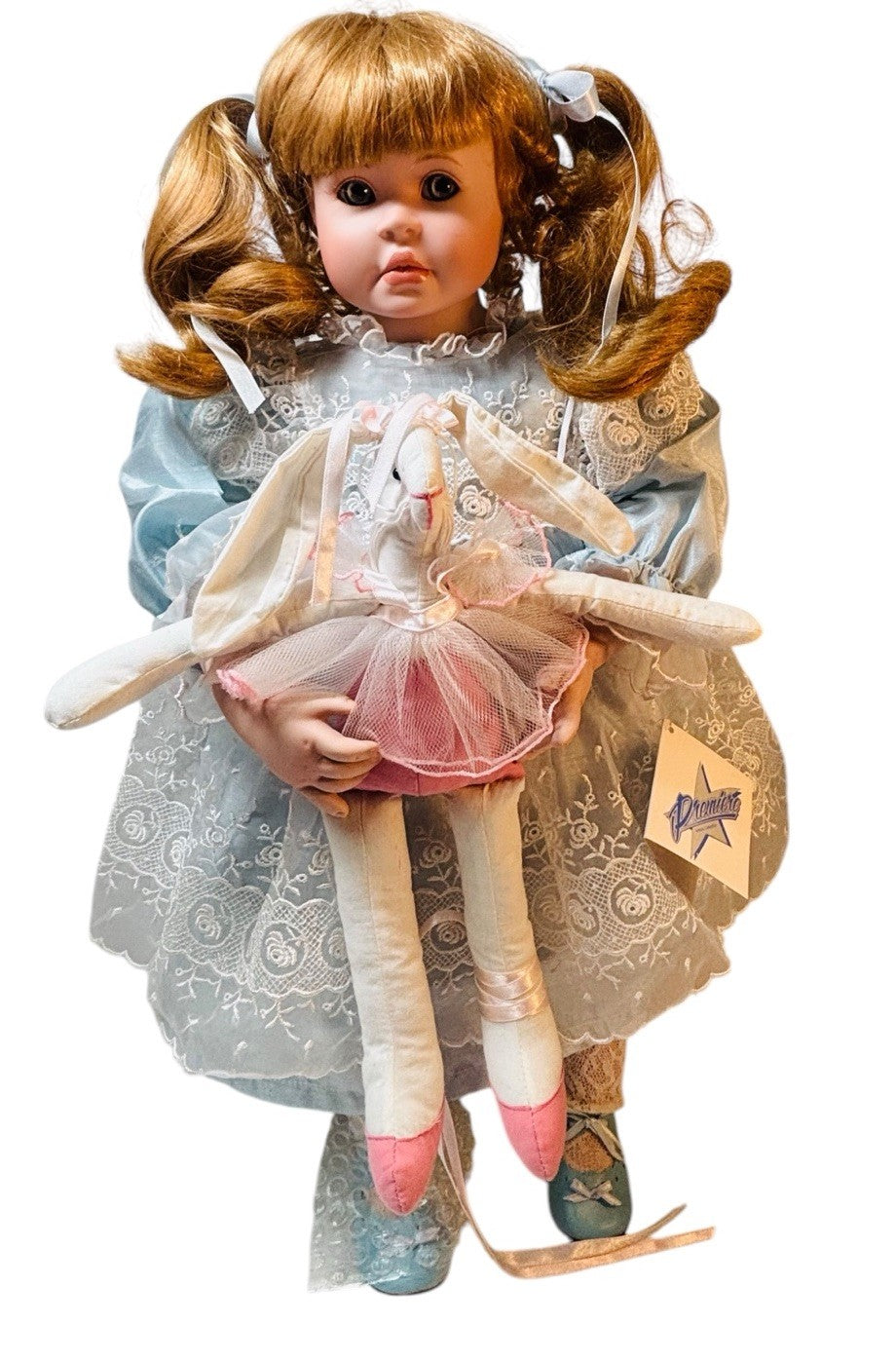 Premier Artist Collection Porcelain Doll “BUNNY” 20 inches By Karen McDonald