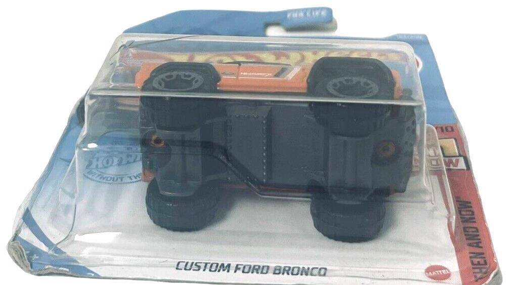 CUSTOM FORD BRONCO 6/10 THAN AND NOW 1:64 Scale 2020 Hot Wheels #163 - BRAND NEW