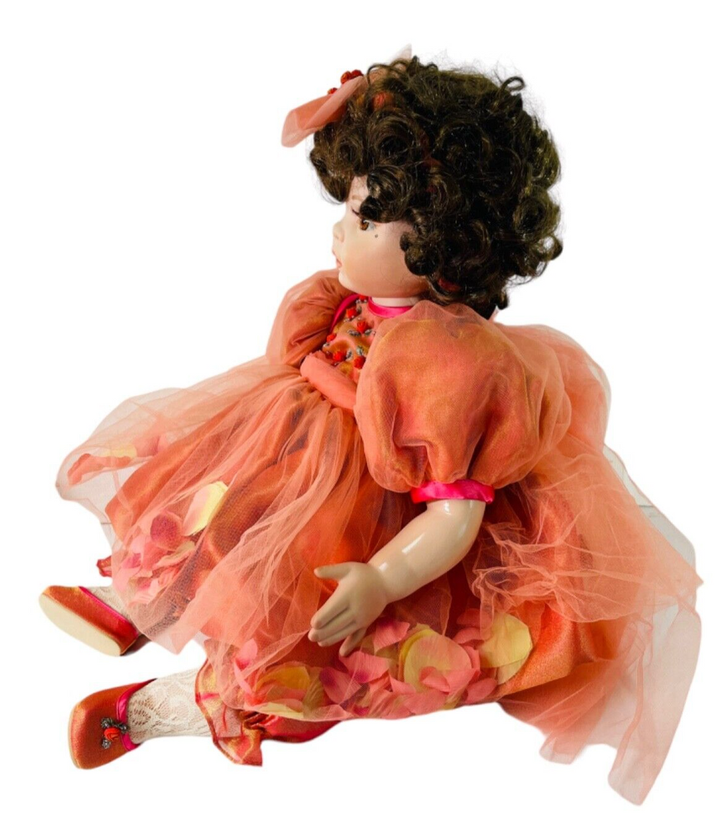 25'' MARIE OSMOND DOLL 2001 TINY TOT LIFELIKE REMEMBER ME ROSE BUD #00509