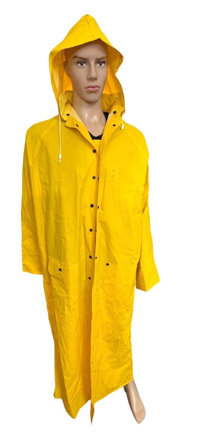 Industrial Raincoat Size L ~ "Hoodie" Master Gear West Chester ~ BRAND NEW