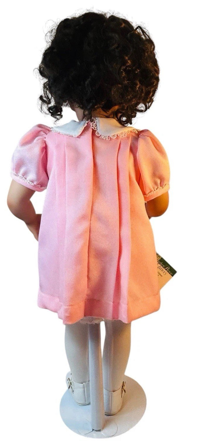 Master Piece Gallery Porcelain Doll 22” CHANTELLE By Jeanne Singer W/Wrist Tag