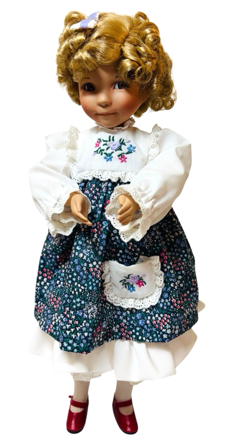 Dianna Effner Doll - Goldilocks 14" Tall - Porcelain (B29) Knowles