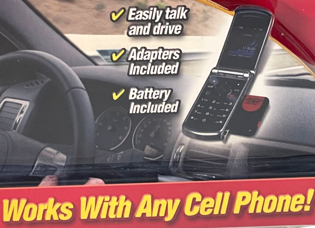 Jupiter Jack Cell Phone Car Radio Hands Free Speakerphone Converter Adapter Kit