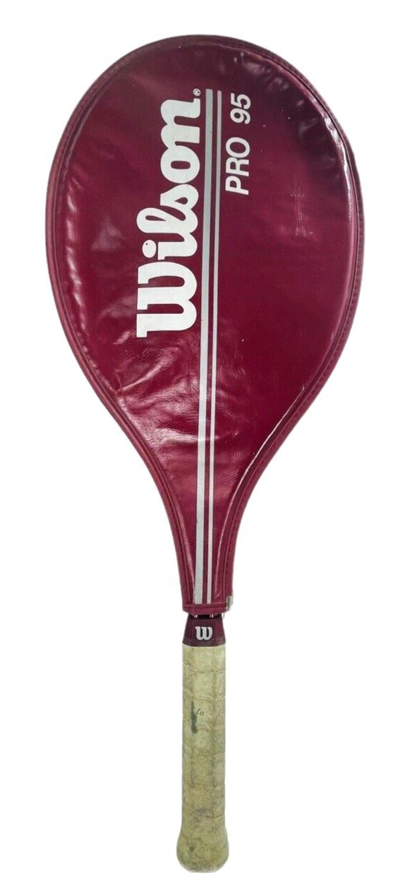Wilson PRO 96 Tennis Racquet 4 5/8 VIBRA CONTROL + Beta Gel Handle ~ VINTAGE