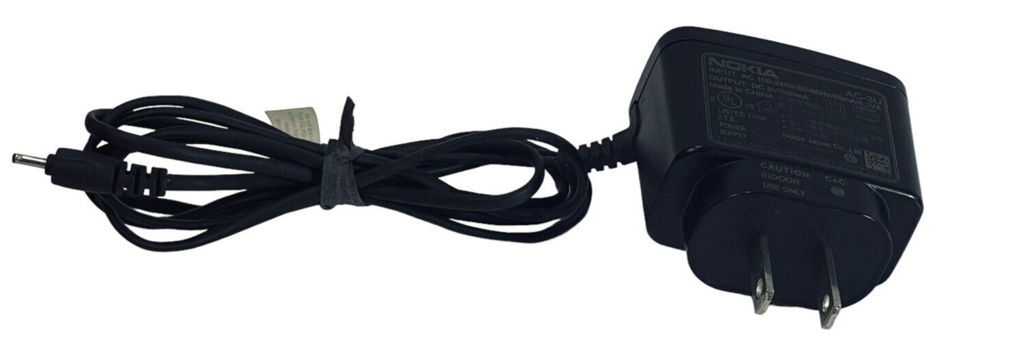 AC-3U Home Wall Travel Charger Adapter for 6070 6085 6086 ~ Nokia-Original/WORKS