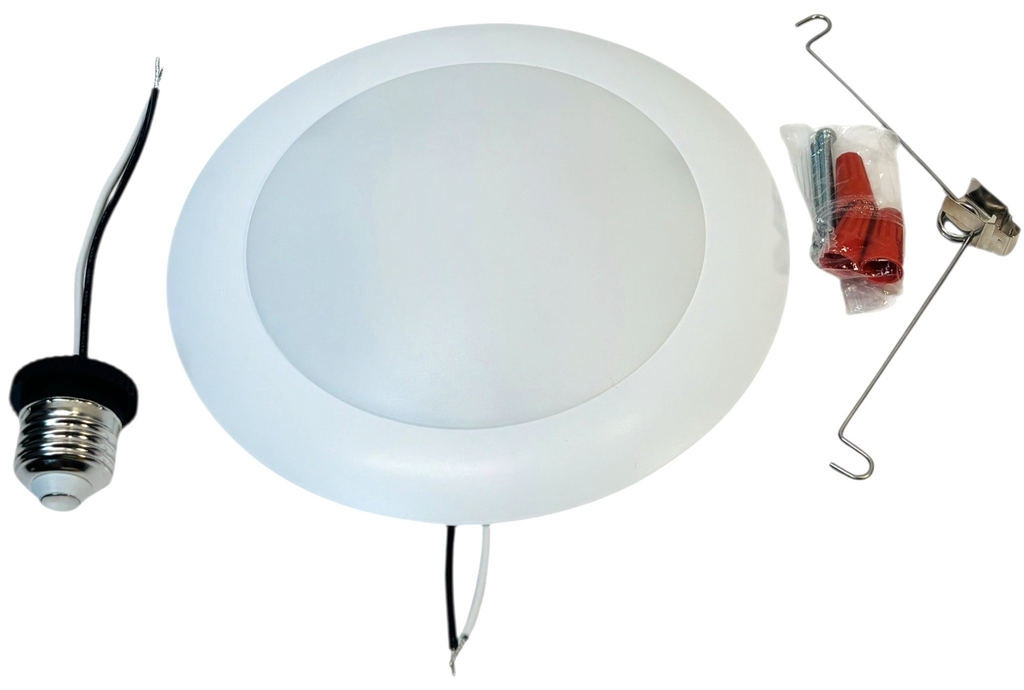 Parmida 5/6" Ultra-Thin LED Recessed Ceiling Lights 400K-DIM-24P, SET OF 4.