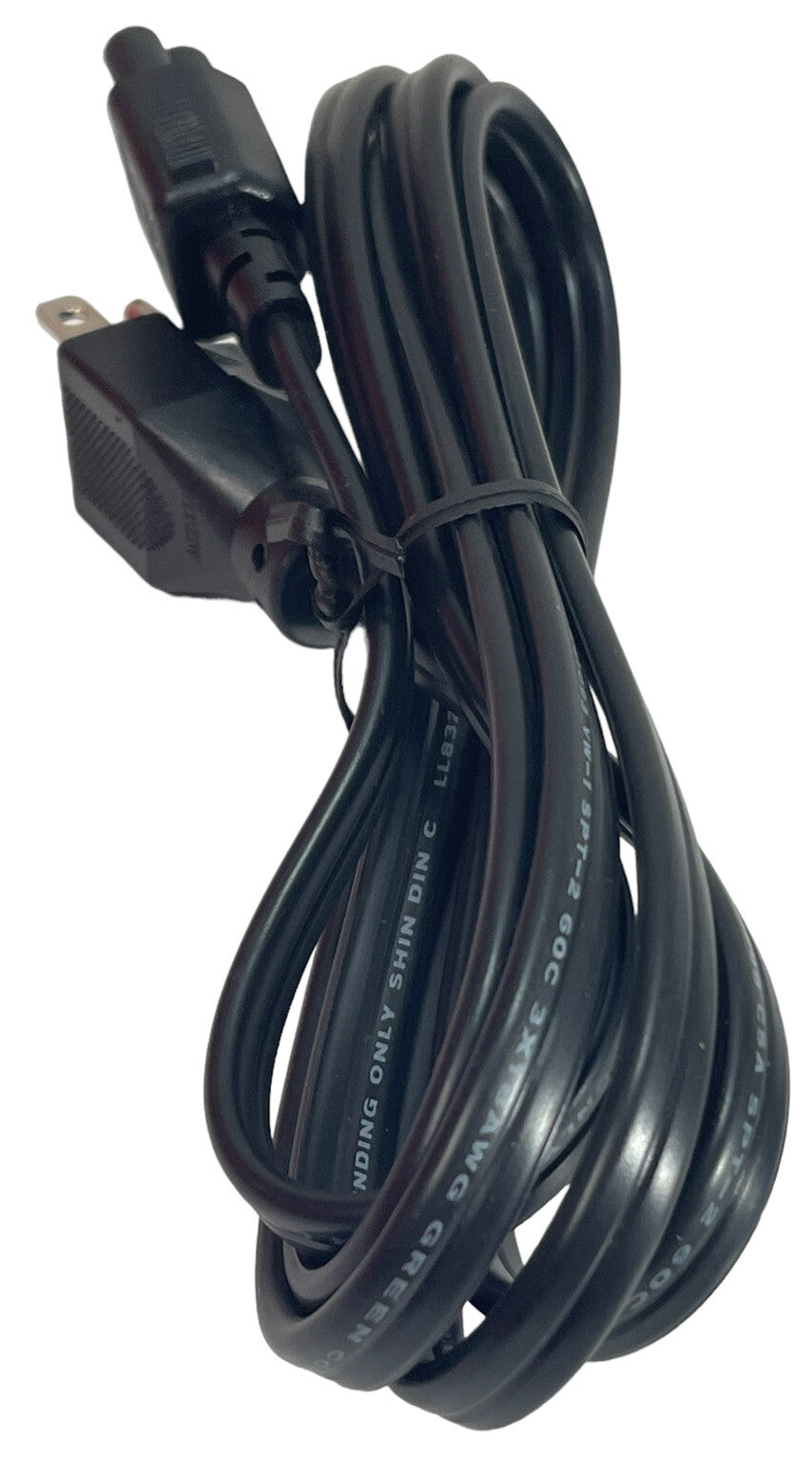 AC POWER SUPPLY CORD 3-PIN 3X18AWG HITACHIS.D. E81093 ~ HSD-022 ~ 6FT.