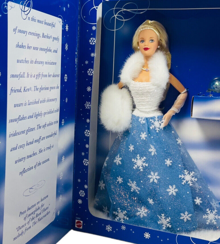 1998 BARBIE DOLL SNOW SENSATION #23800 BLONDE, MATTEL - NEW IN ORIGINAL BOX