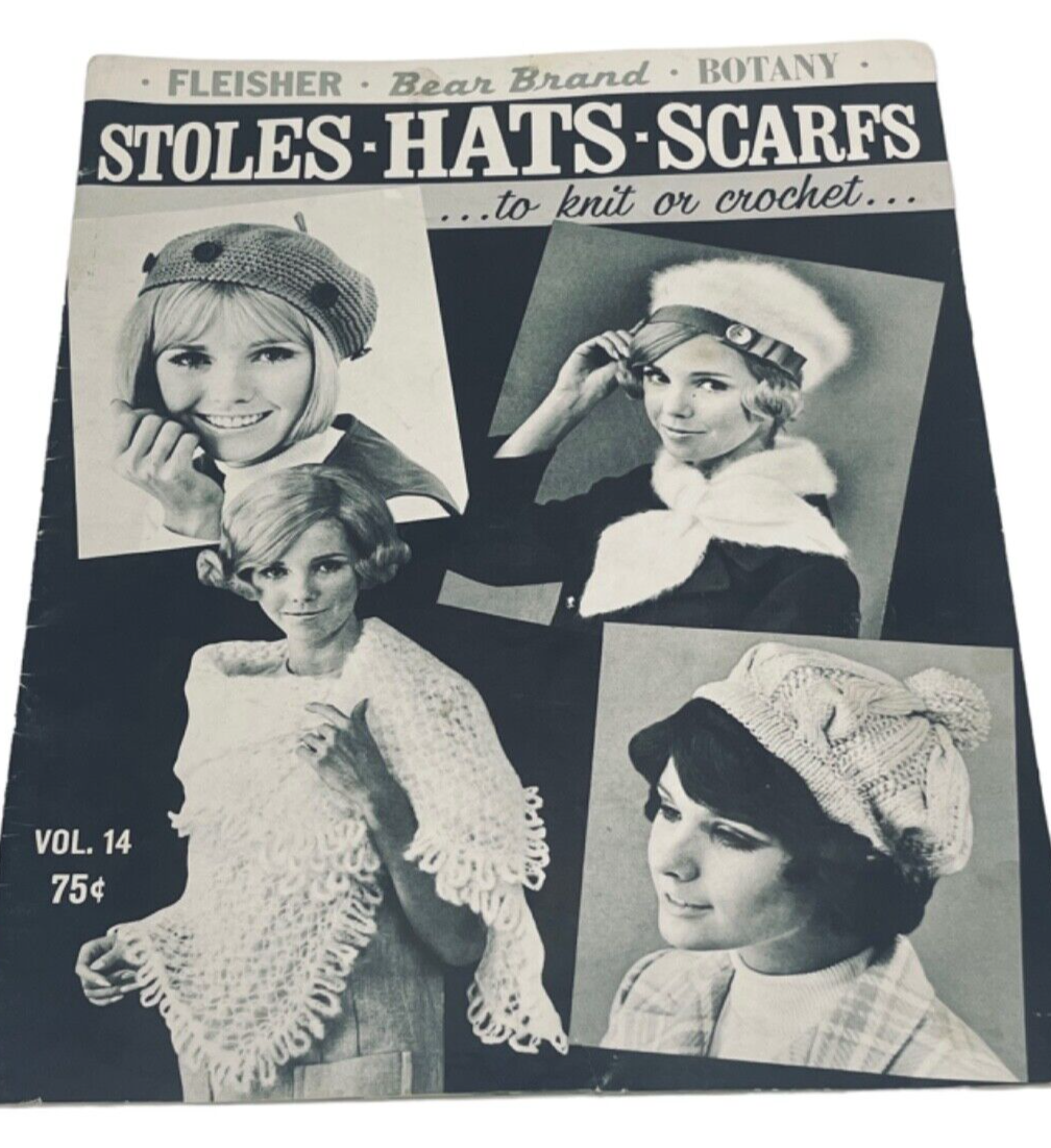 LOT OF 4 COLLECTORS KNITTING CATALOGS - RARE - PLEASE DISCRIPTION FOR DETAILS.