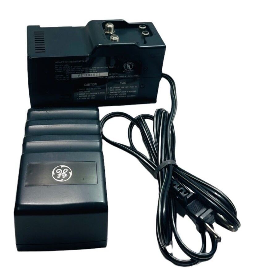 Video Camcorder CG683 VHS (BATTERY WON’T STAY CHARGE) 1988 General Electric