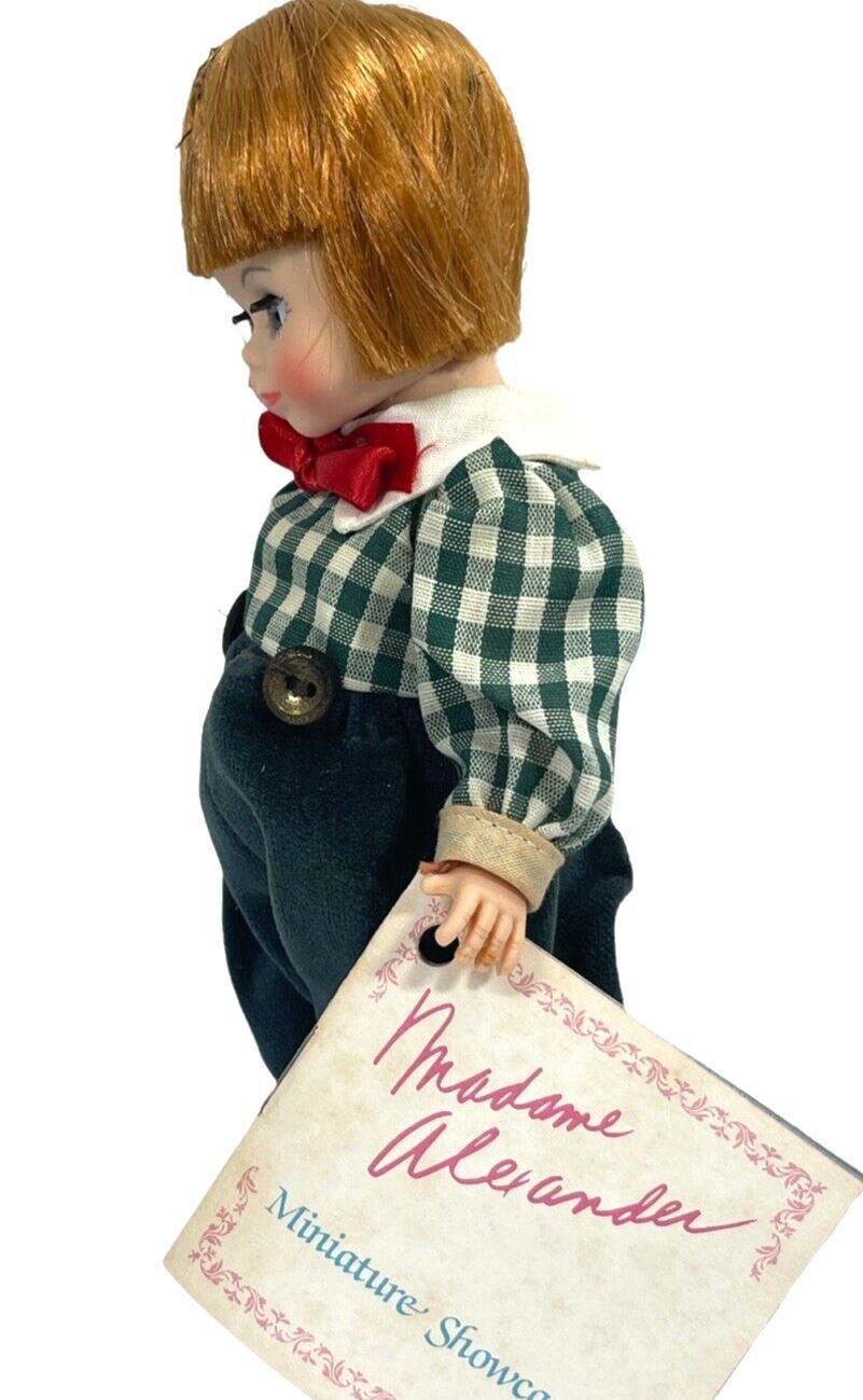 1998 Madame Alexander 8'' Doll Tommy Tittlemouse 444 Miniature Showcase