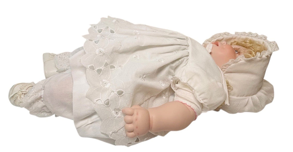 1988 Original Porcelain Doll Diasy ~Curly Blonde Hair ~ LifeLike ~ World Gallery