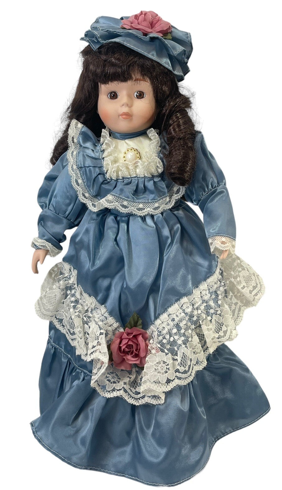 Vintage Seymour Mann Connoisseur Doll Collection 17” Brown Hair & Eyes