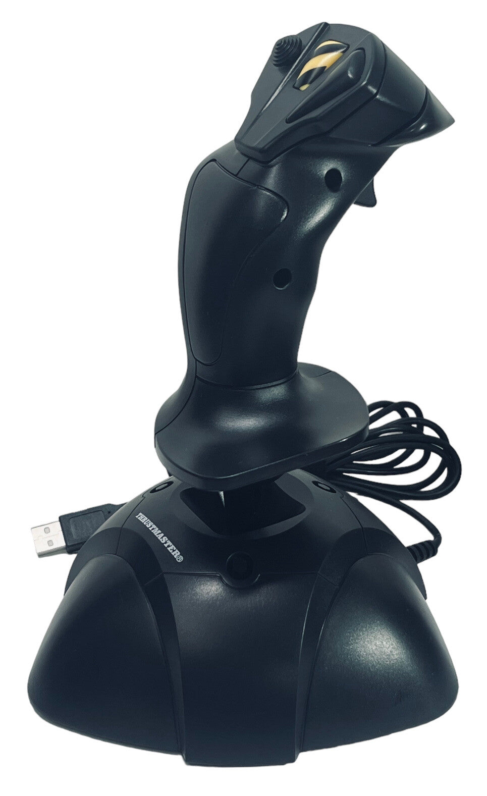 JOYSTICK THRUSTMASTER (PC) CABLE 3-AXIS 4-BUTTONS & 1-TRIGGER, USB ~ WORKS GREAT