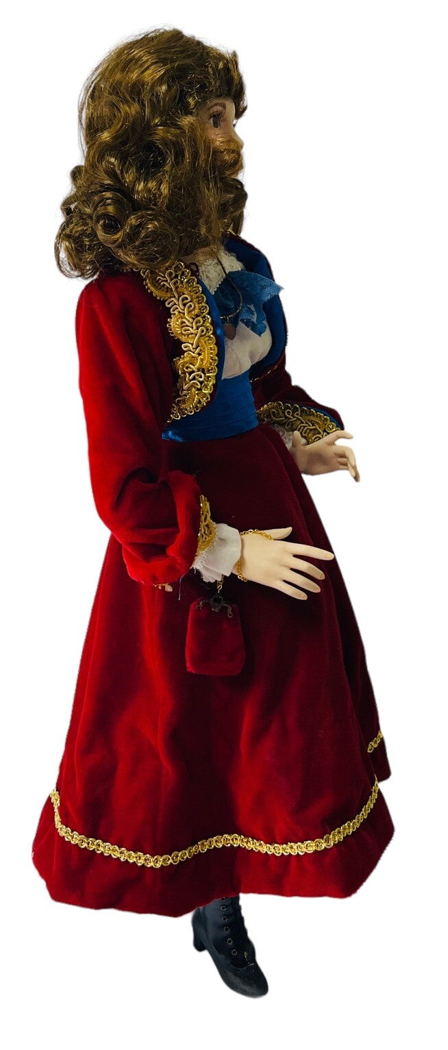 PARADISE GALLERIES DOLL 19" CHARLENE VICTORIAN W/COA B199 BY; PATRICIA ROSE