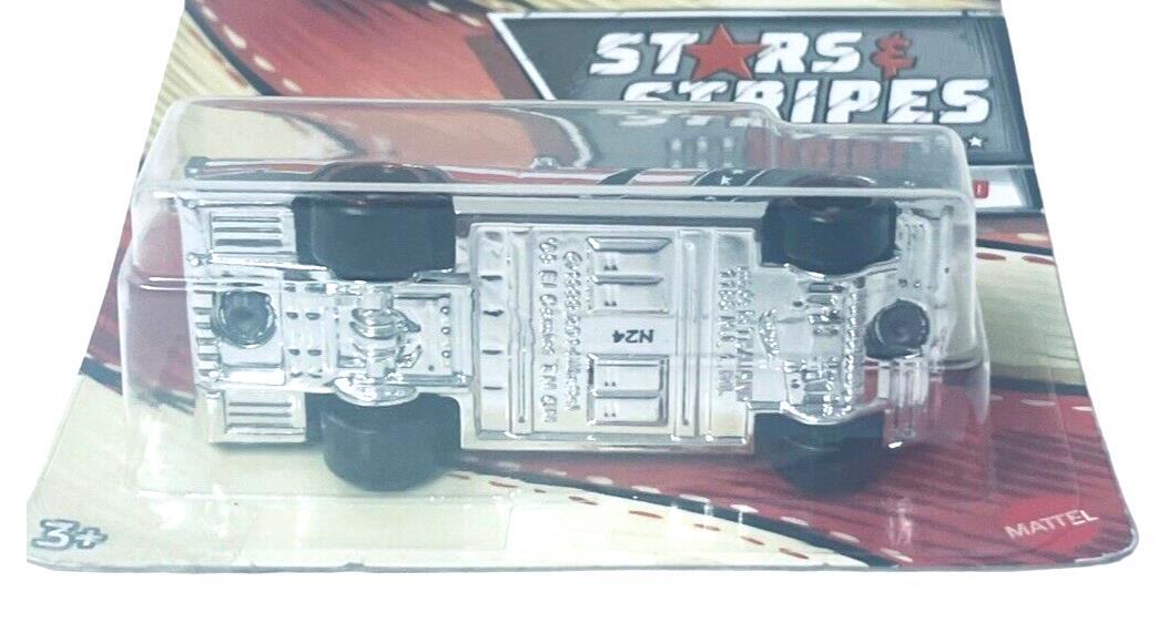 2020 Stars & Stripes Series ‘68 EL CAMINO 1:64 Scale Silver Car 6/10-Hot Wheels