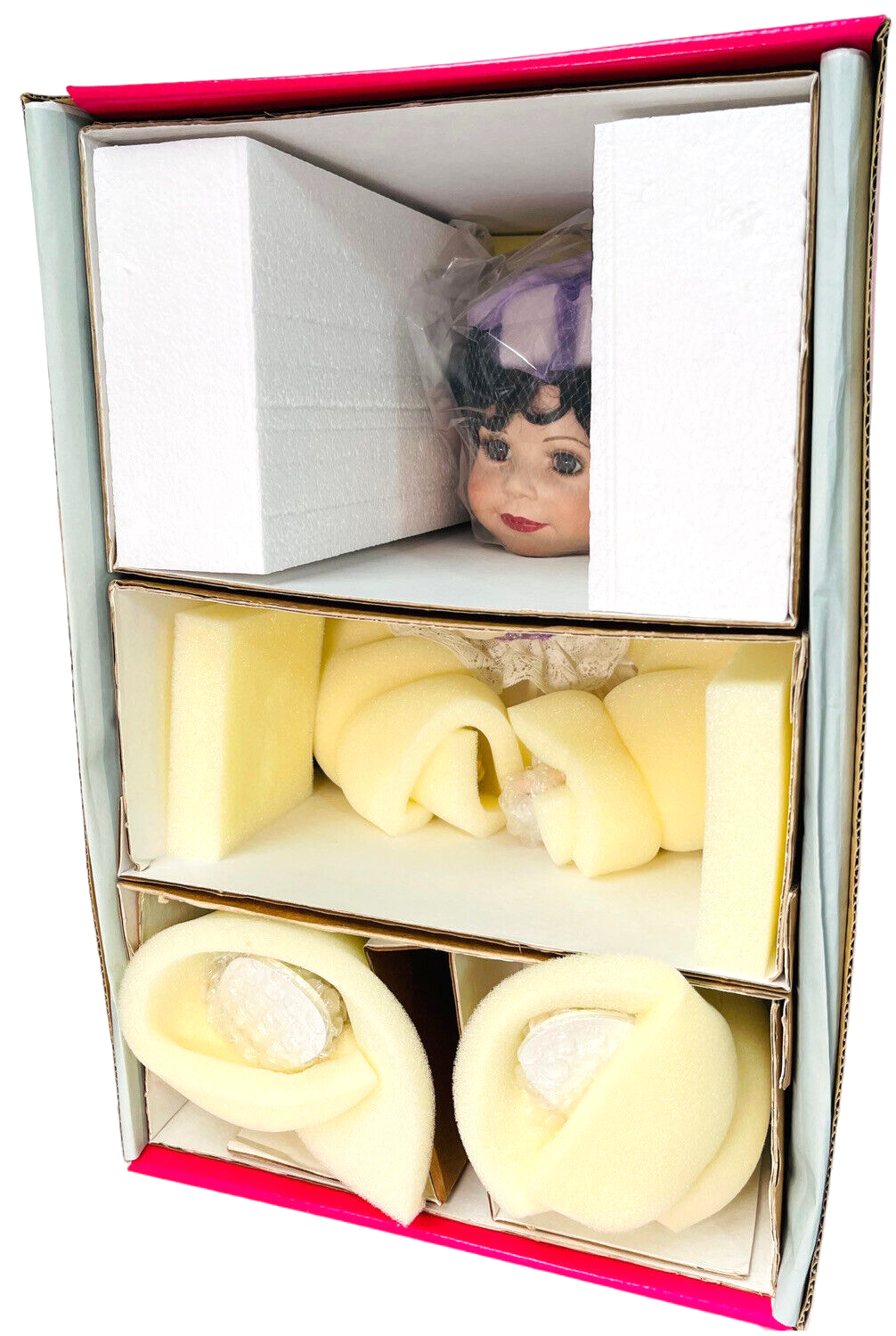BRAND NEW MARIE OSMOND BABY DOLL ANNETTE PORCELAIN W/ORIGINAL BOX+COA