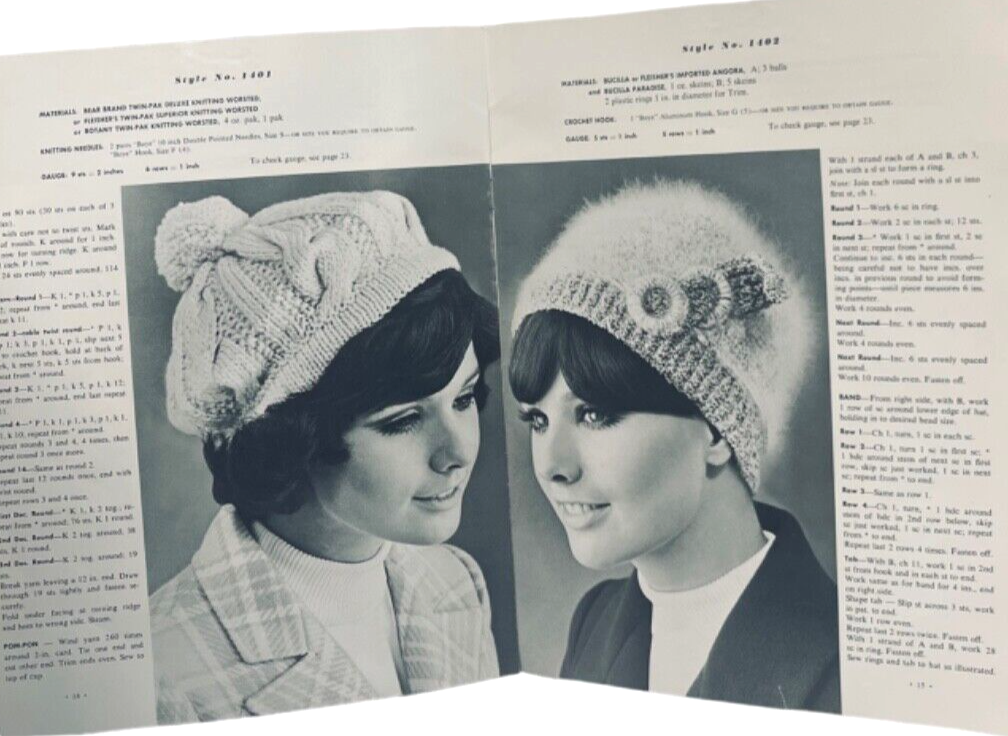 LOT OF 4 COLLECTORS KNITTING CATALOGS - RARE - PLEASE DISCRIPTION FOR DETAILS.