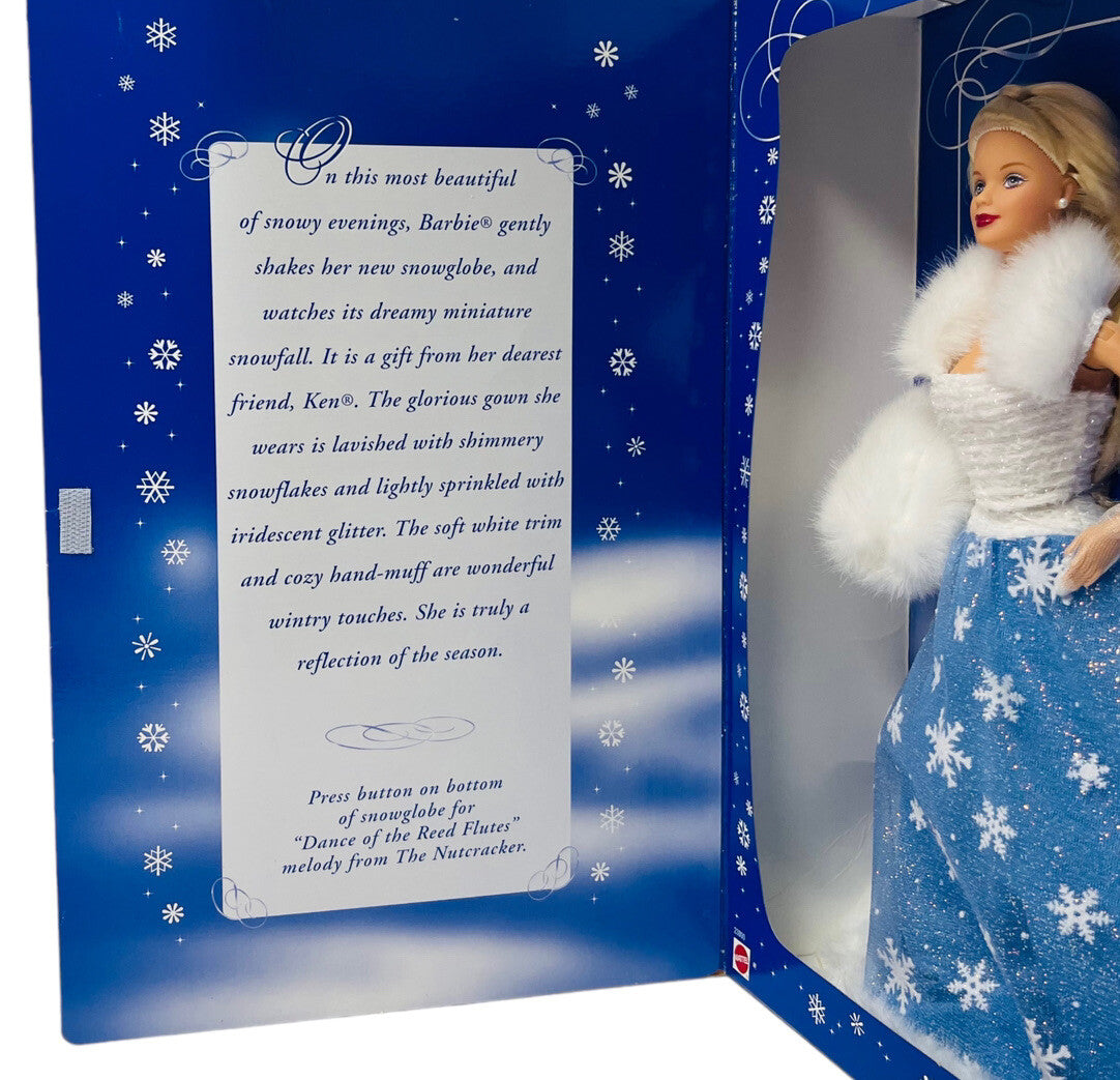 1998 BARBIE DOLL SNOW SENSATION #23800 BLONDE, MATTEL - NEW IN ORIGINAL BOX
