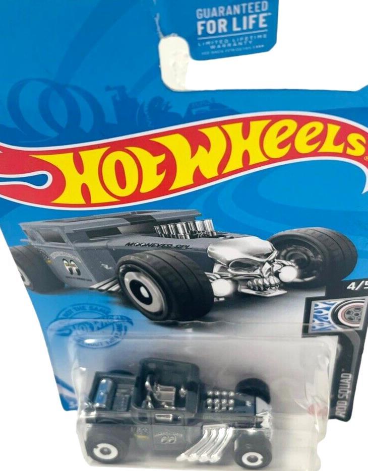 BONE SHAKER 4/5 ROD SQUAD 1:64 ~ 2005 MATTEL ~ Hot Wheels #161 ~ NEW