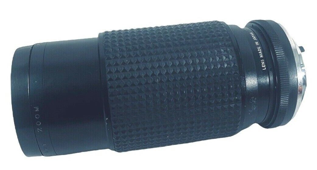 1984 Focal Camera Lens MC Auto Zoom 1:4.5 f=80-200mm (L-5.5" x R-8.5") - Vintage