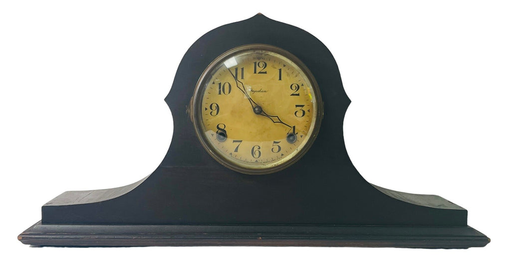 Ingraham Cosmo Duplex Mantle Clock, (87 YEARS OLD) VINTAGE/NO KEY/WORKS
