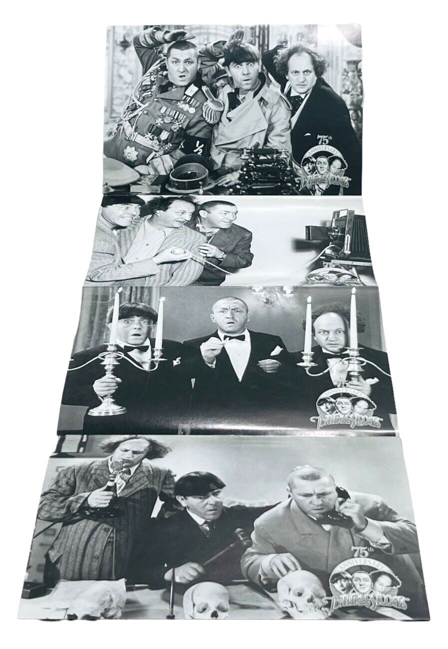 THE THREE STOOGES 75th ANNIVERSARY COLLECTOR'S EDITION 3DVDs+BIO BOOK+PHOTOS
